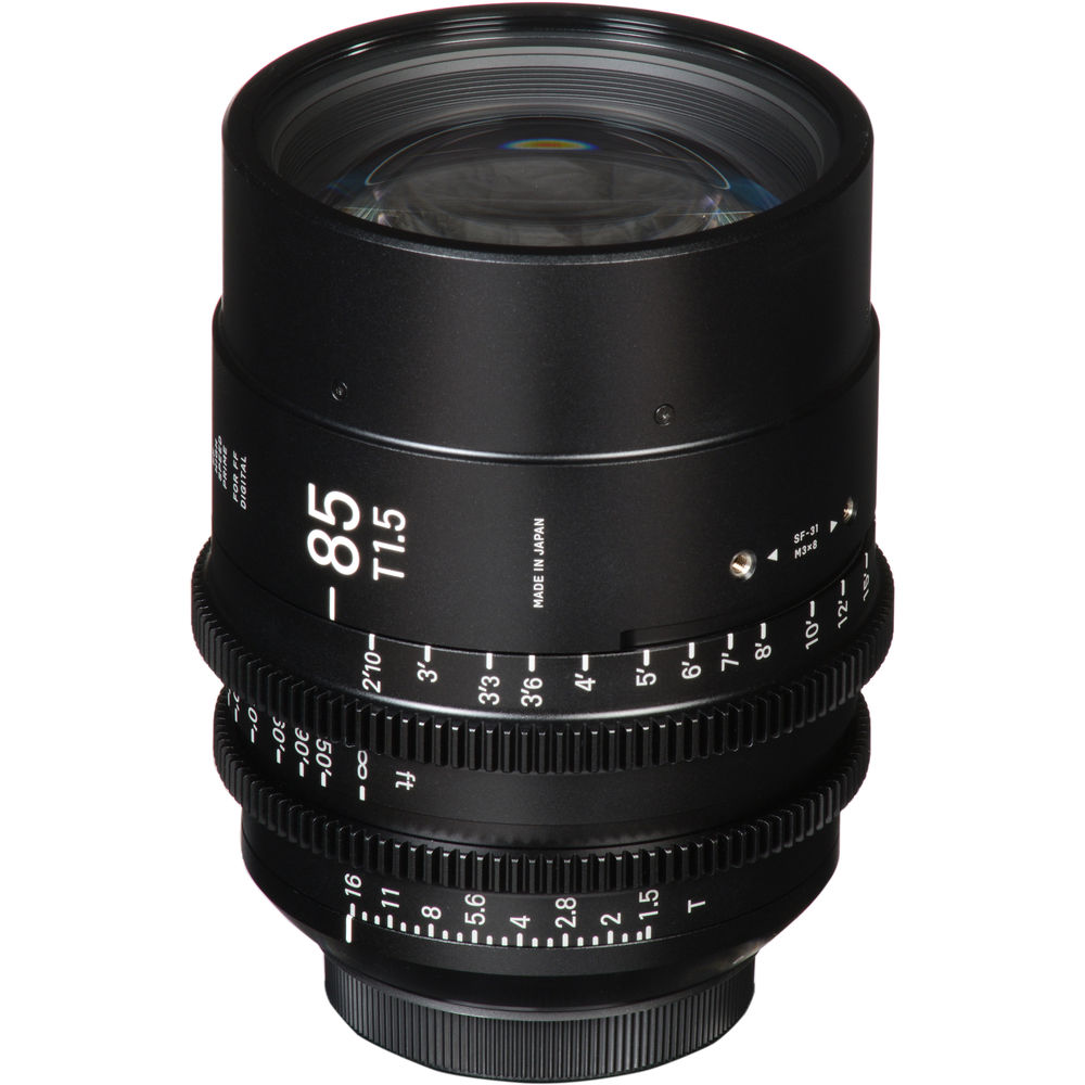 Sigma 85mm T1.5 FF High-Speed Prime (Sony E-Mount, Meters)
