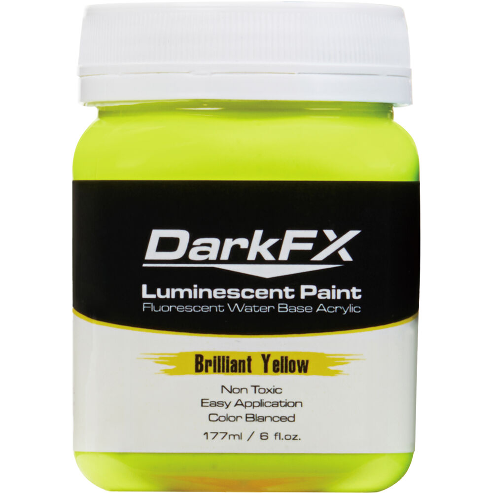 Antari DarkFX UV Paint (Bright Yellow, 6 Ounces)