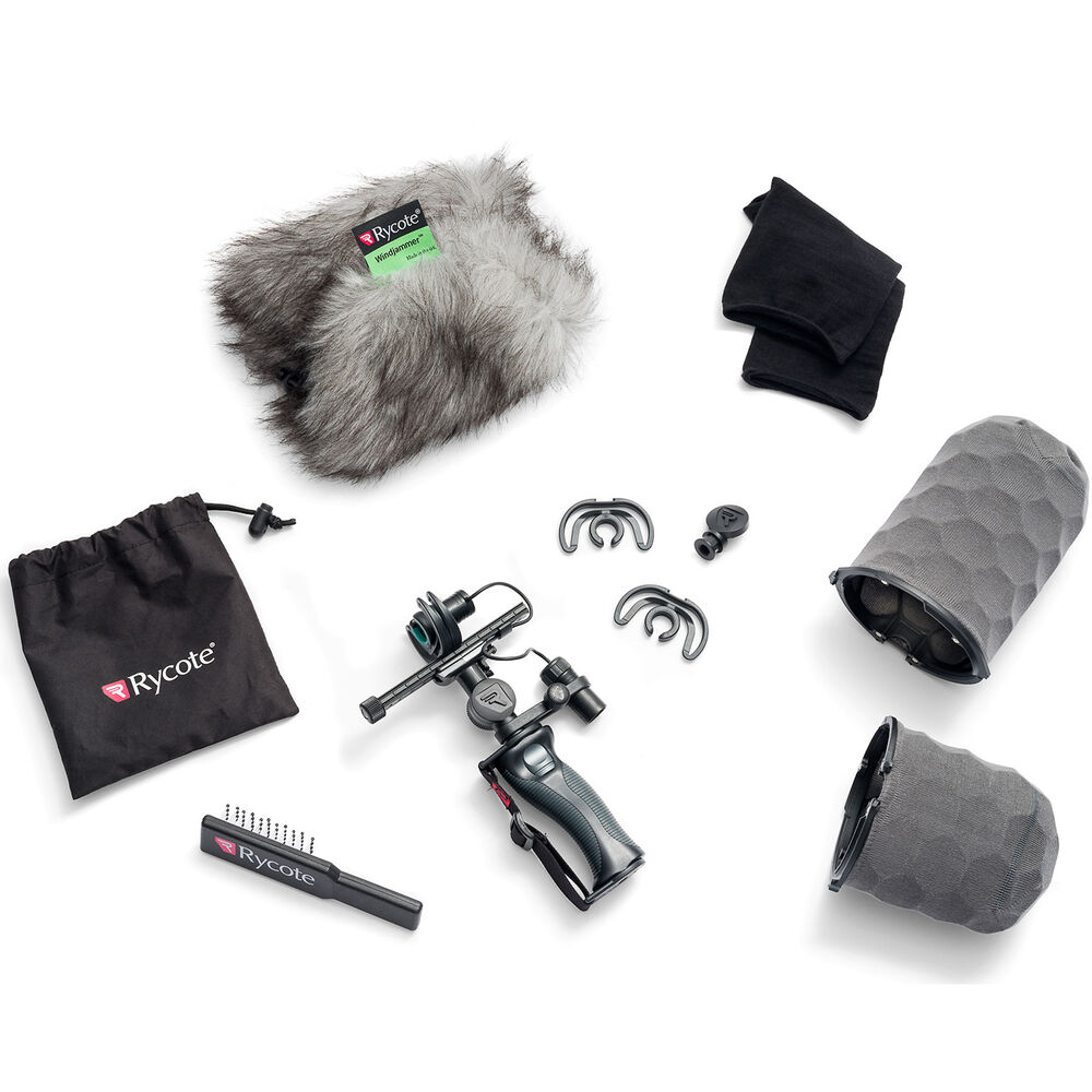 Rycote Nano Shield Windshield Kit NS3-CB for Microphones up to 8" Long