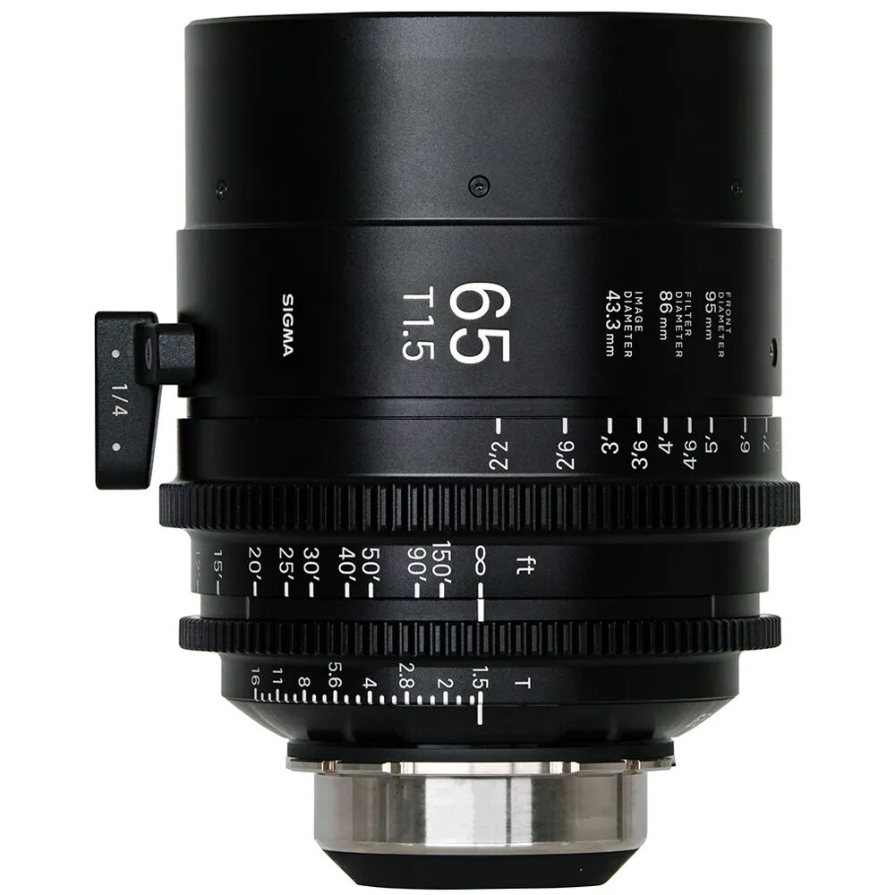 Sigma 65mm T1.5 Fully Luminous FF High-Speed Cine Prime Lens (Sony E Mount, Feet)