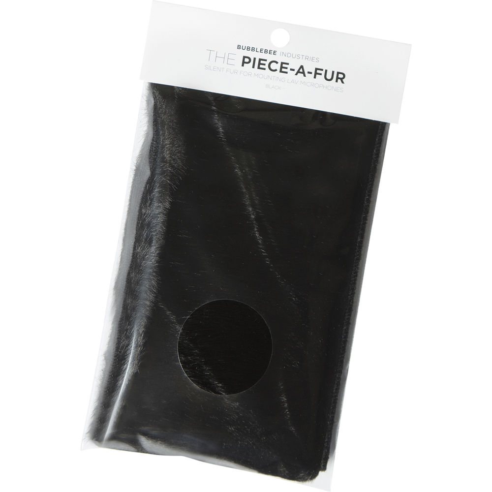 Bubblebee Industries The Piece-A-Fur Wind Protection (Black)