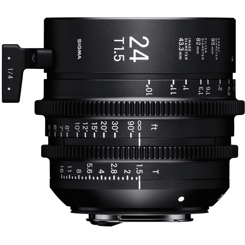 Sigma 24mm T1.5 Fully Luminous FF High-Speed Prime (E, Feet)