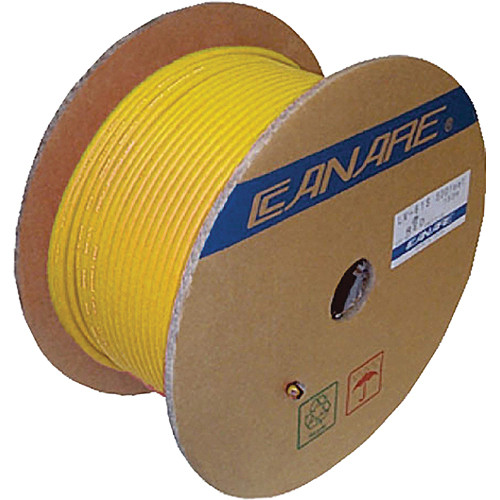 Canare L-4CFB RG59 HD-SDI Coaxial Cable (984', Yellow)
