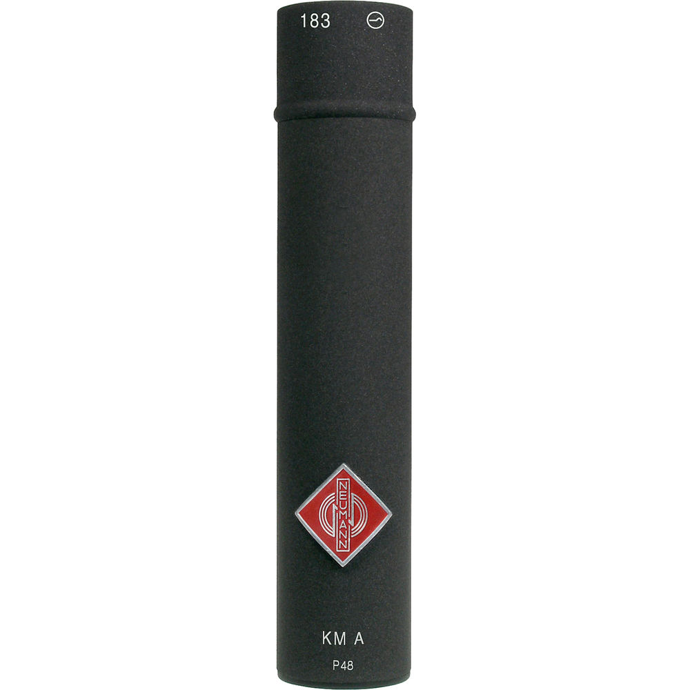 Neumann KM 183 Omnidirectional Analog Microphone (Black)