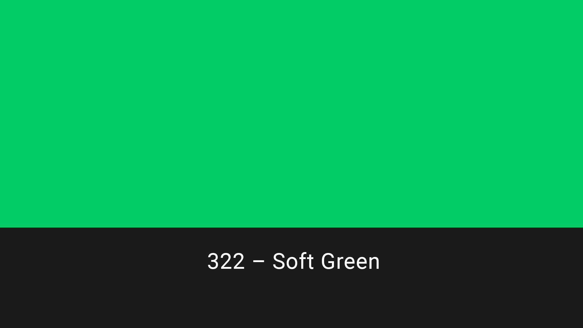 Cotech filters 322 Soft Green