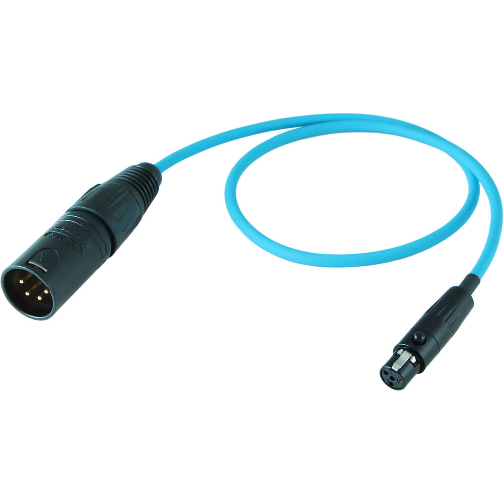 Cable Techniques CT-X4M-T4-18 XLR-4M to TA4F DC Power Cable for Sound Devices Scorpio/888/833 (18")