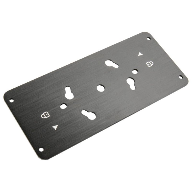 KUPO KCP-416 TWIST LOCK REAR MOUNTING PLATE FOR KINO FLO DOUBLE