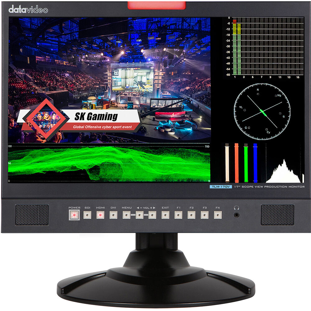 Datavideo TLM-170V 17.3" ScopeView Production Monitor (Desktop, )