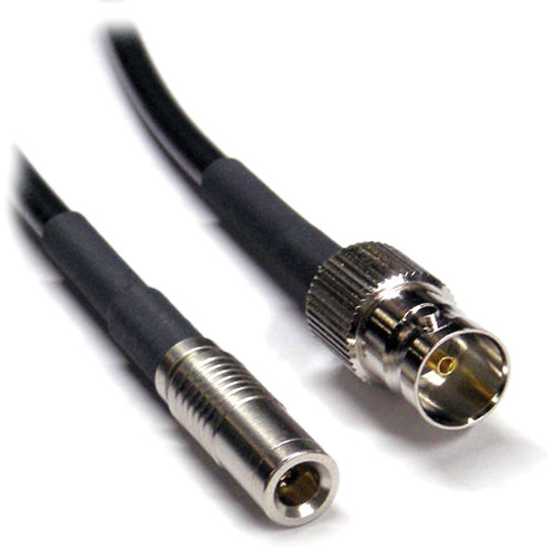 Canare L-2.5CHD 3G HD/SDI Cable with 1.0/2.3 DIN to BNC Female Connectors (3')