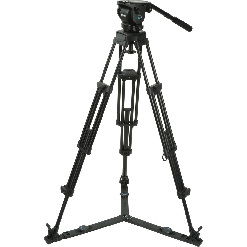 Vinten Vision blue5 Pozi-Loc Tripod With Head and Floor Spreader