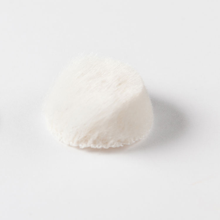 Rycote Overcovers Advanced Fur Discs for Lavalier Microphones (100-Pack, White)