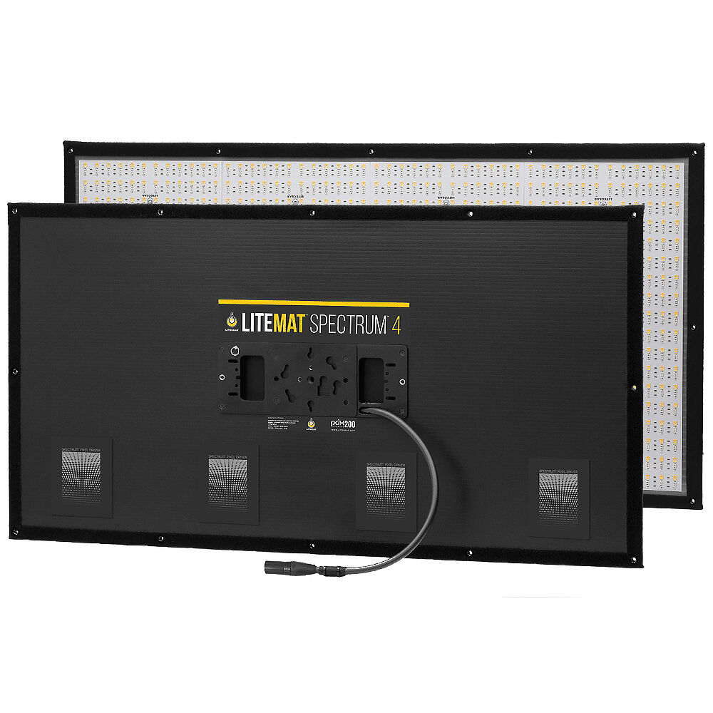 Litegear LiteMat Spectrum 4 RGB LED Light Panel (2019 Edition)