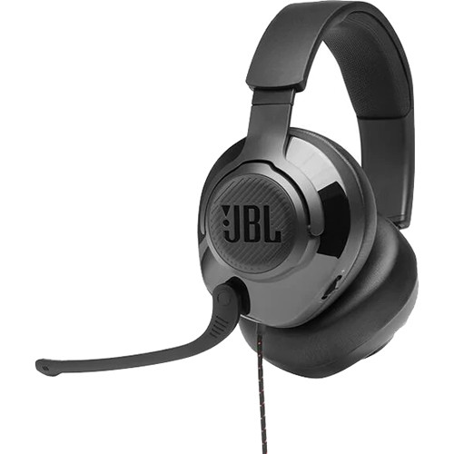 JBL Quantum 300 Wired Over-Ear Gaming Headset (Black)