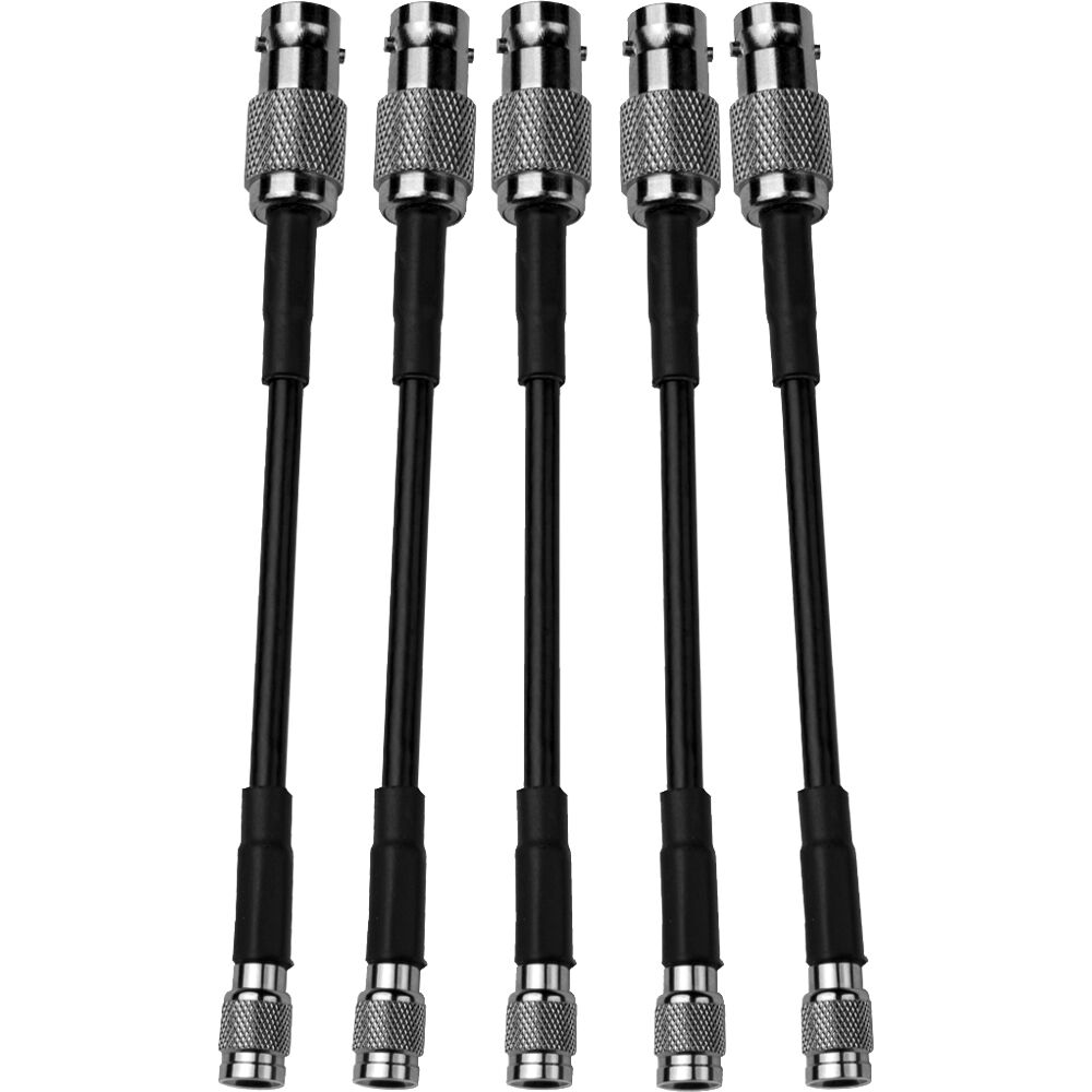 AJA HDBNC Pigtails for KONA 5, Corvid 44 12G, and HDR Image Analyzer (Pack of 5)