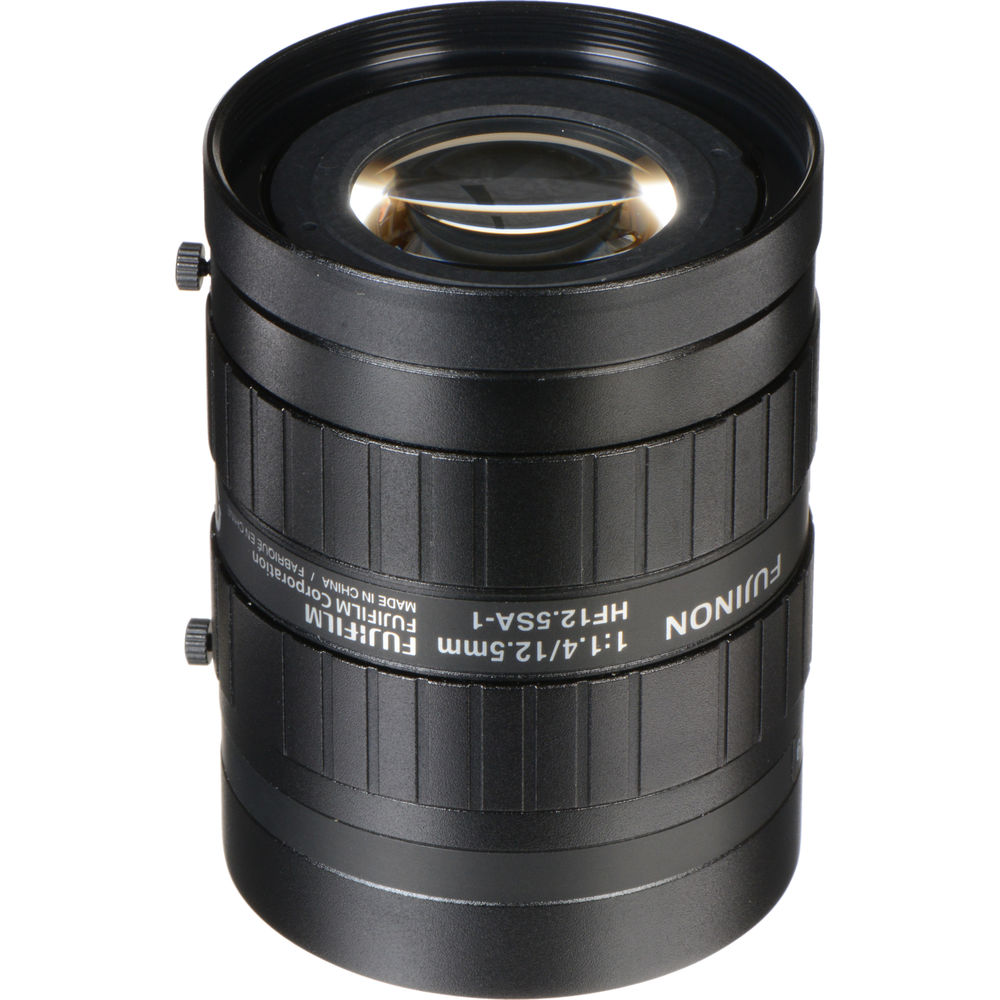 Fujinon HF12.5SA-1 2/3" 12.5mm f/1.4 C-Mount Fixed Focal Lens for up to 5 Megapixel Cameras