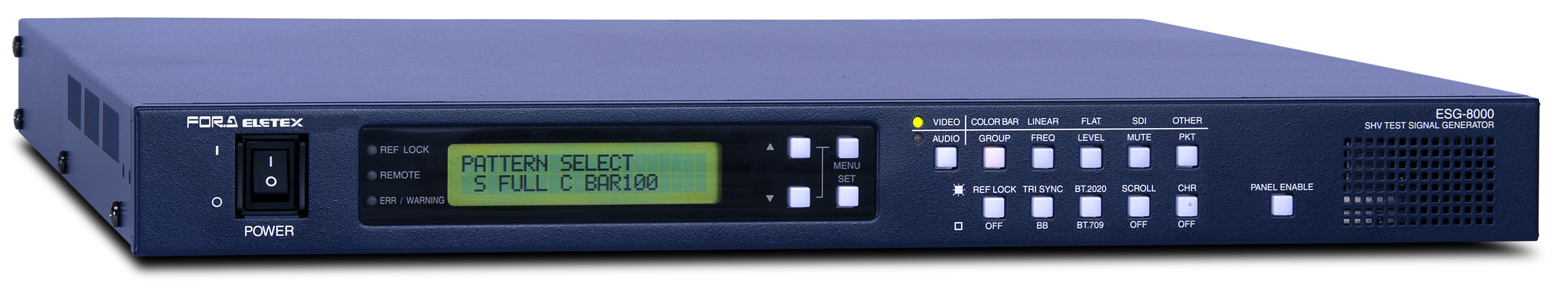 For.A 8K - 4K - HD Test Signal Generator. Up To 7680x4320 - 59.94P. (3G,SQD And 2SI) With SDI Embedd