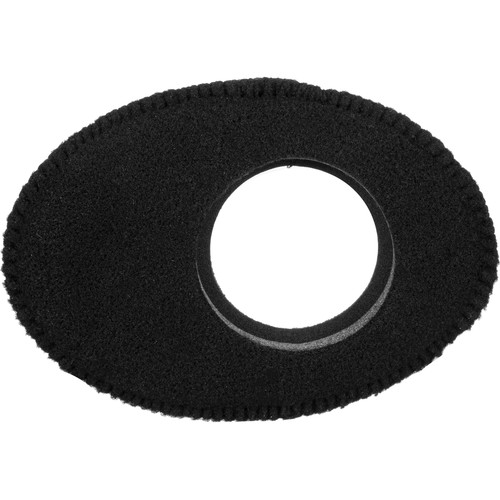 Bluestar Oval Extra-Large Viewfinder Eyecushion (Fleece, Black)