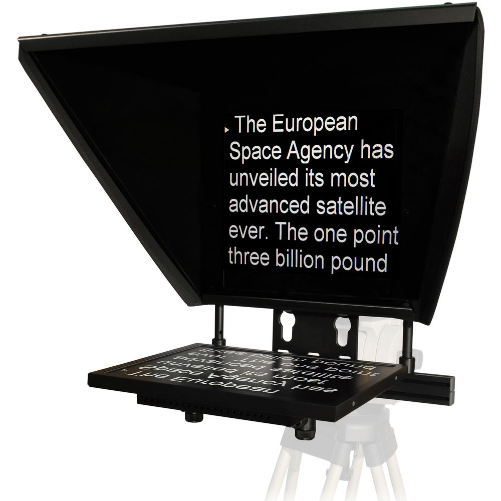 Autocue Professional Series 17" Teleprompter with Folding Hood