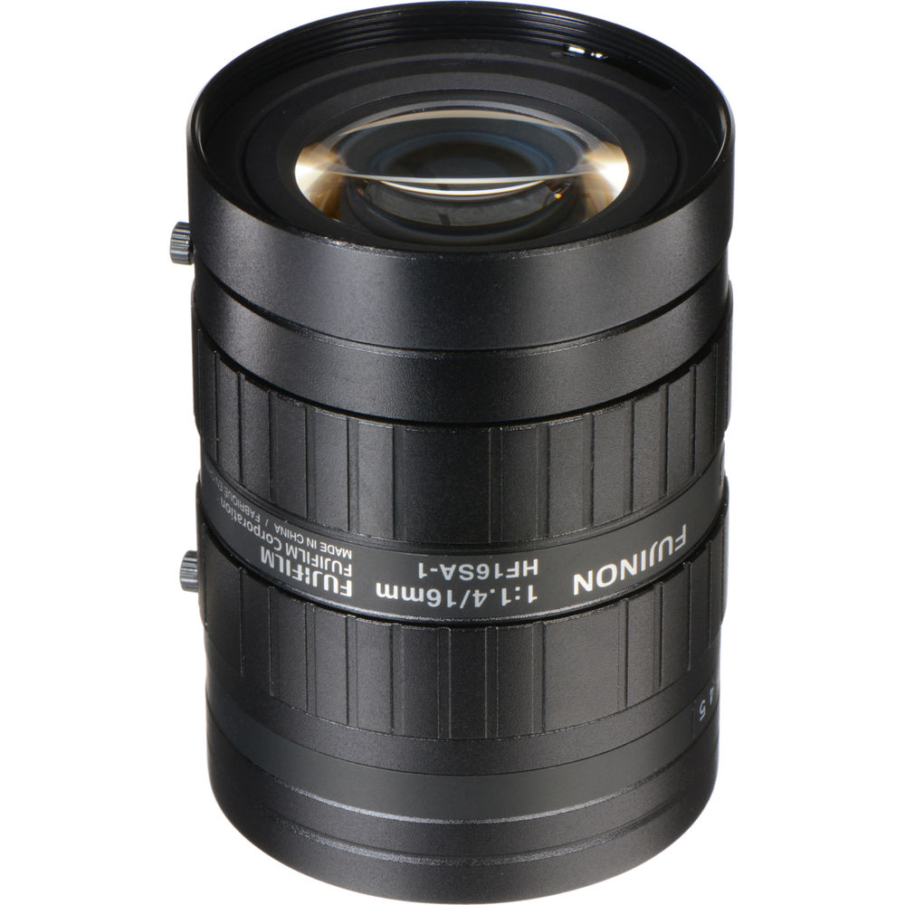 Fujinon HF16SA1 2/3" 16mm f/1.4 C-Mount Fixed Focal Lens for 5 Mega Pixel Cameras