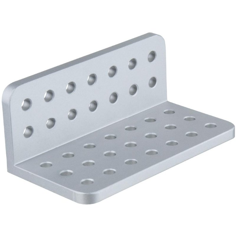 KUPO Midi L-cheese-plate 3.1"(8cm)x 3.9"(10cm) W/ 3/8" & 1/4" Hole