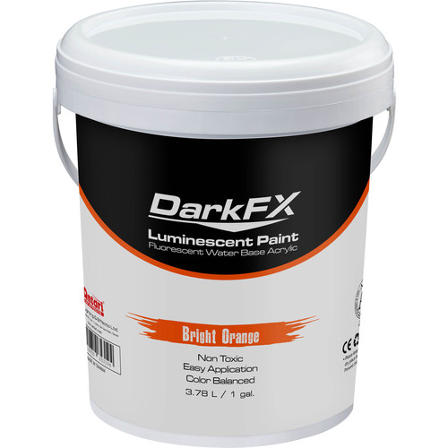 Antari DarkFX UV Paint (Bright Orange, 1 Gallon)