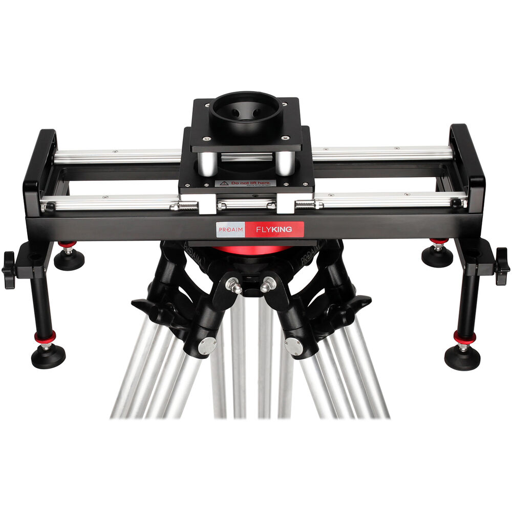 Proaim 2' Flyking Precision Camera Slider with 100mm Bowl Mount & Carrying Case