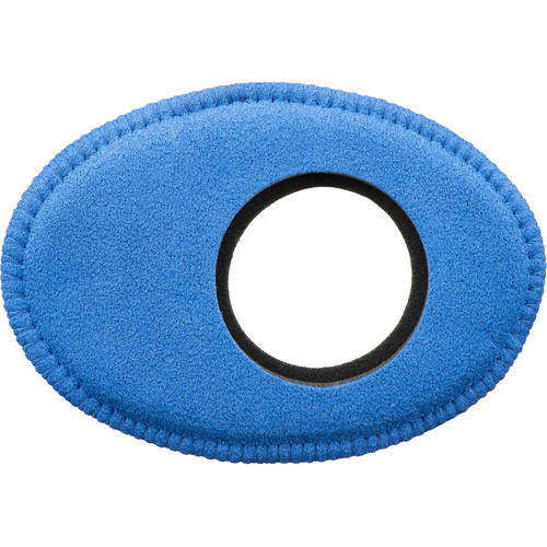 Bluestar Oval Extra-Large Viewfinder Eyecushion (Ultrasuede, Blue)