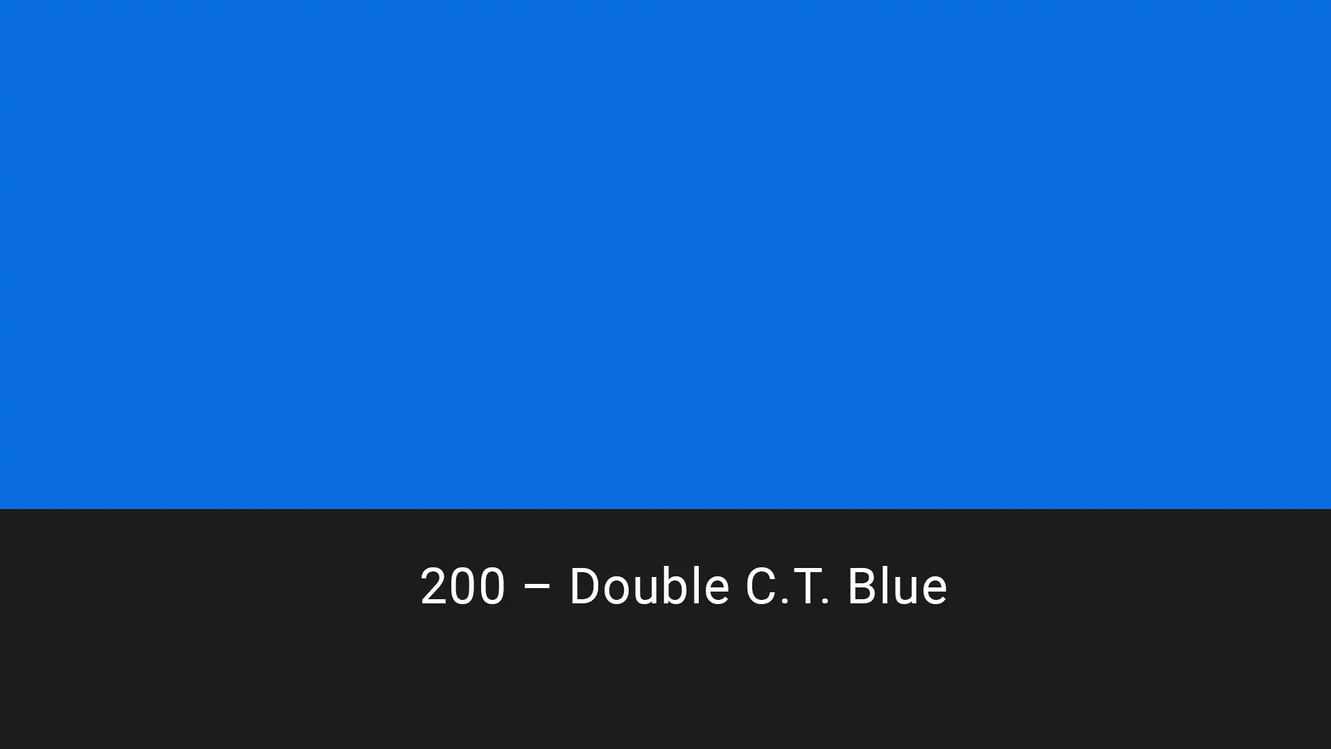 Cotech filters 200 Double C.T. Blue