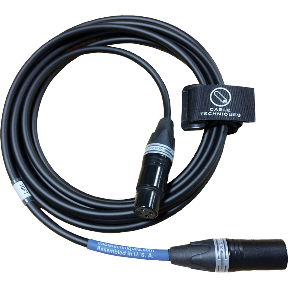 Cable Techniques CT-PX-510 Premium Stereo Microphone Cable - 10' (3.04m)