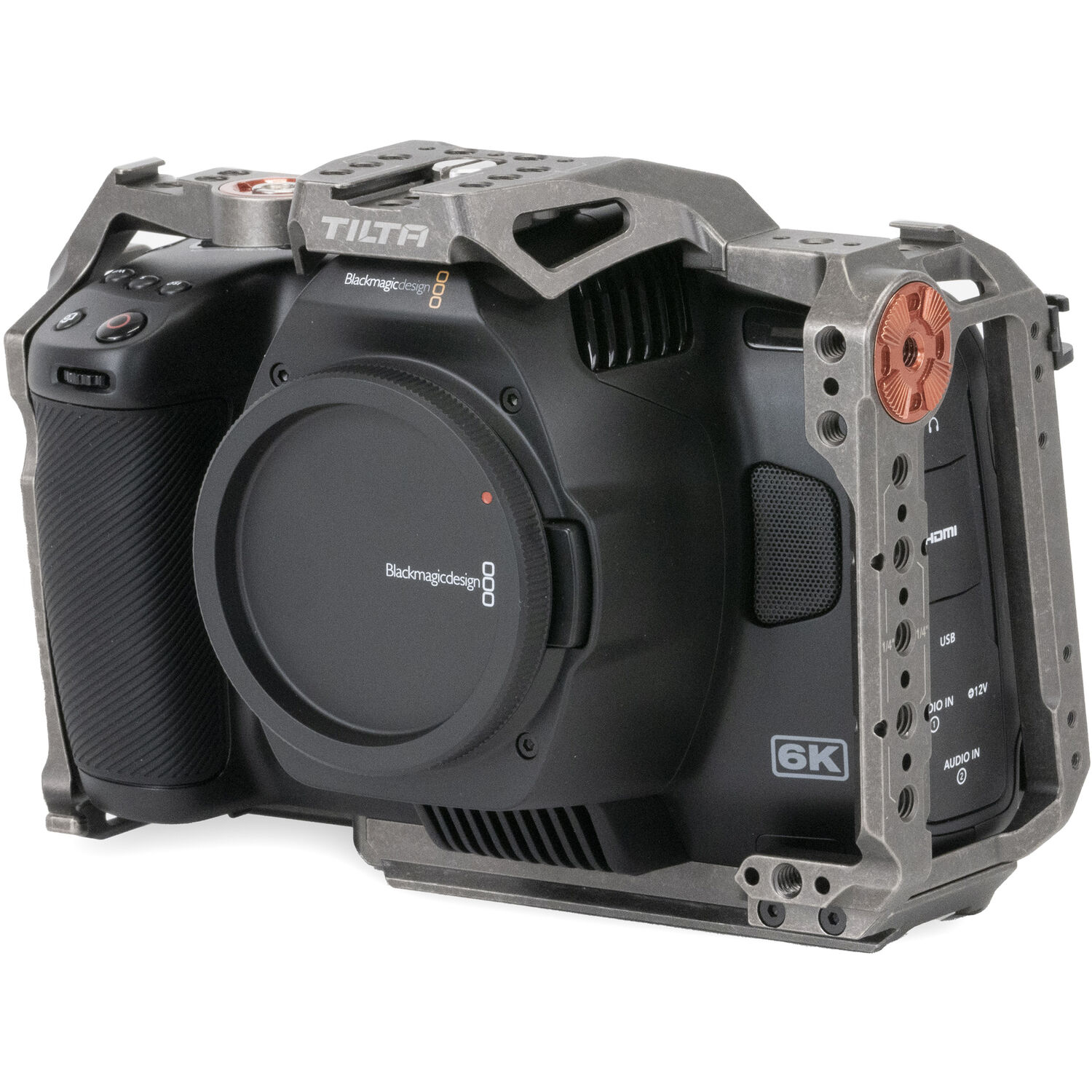 Tilta Camera Cage for Blackmagic Design Pocket Cinema Camera 6K Pro (Tactical Gray)