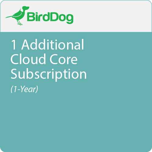 BirdDog 1 Additional Cloud Core Subscription (1 Year)