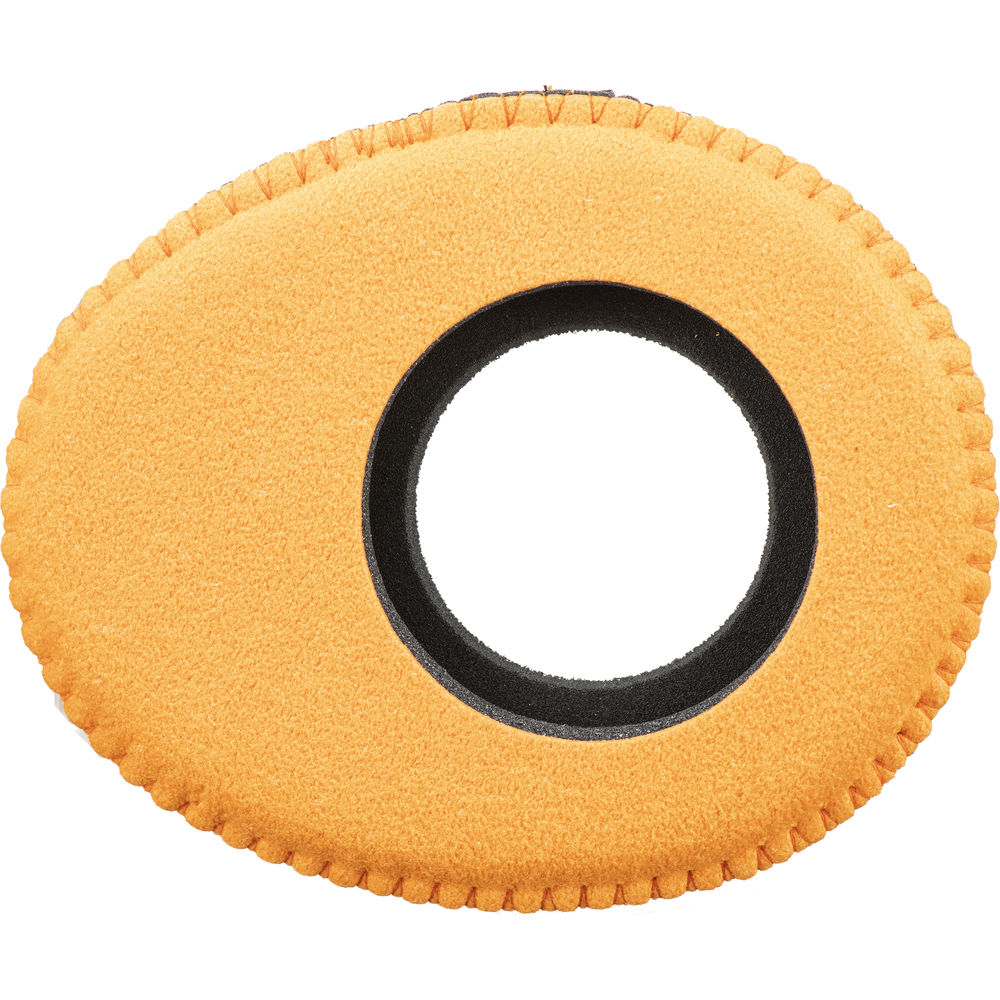 Bluestar Oval Large Viewfinder Eyecushion (Ultrasuede, Orange)