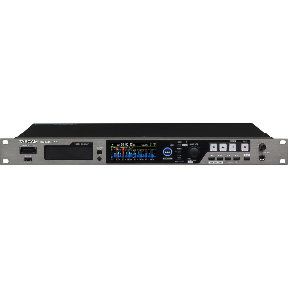 TASCAM DA-6400 DP Series 64-Channel Digital Multitrack Recorder