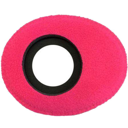 Bluestar Oval Ultra Small Viewfinder Eyecushion (Fleece, Pink)