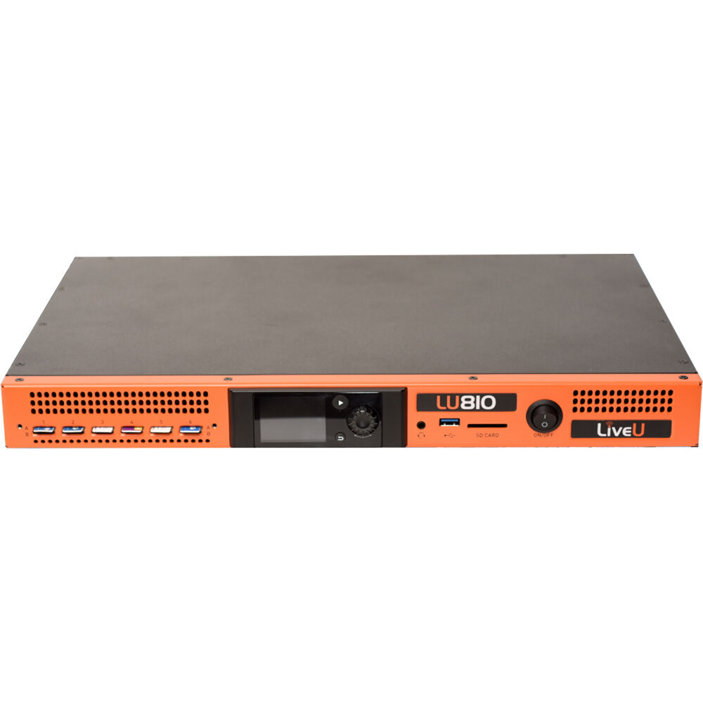 LiveU LU810 HEVC Multi-Camera Encoding Server
