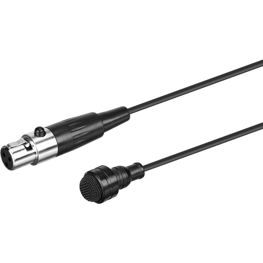 Saramonic DK5F Professional Water-Resistant Omnidirectional Lavalier Microphone for AKG, Samson, and Saramonic Transmitters (Locking TA3F Connector)