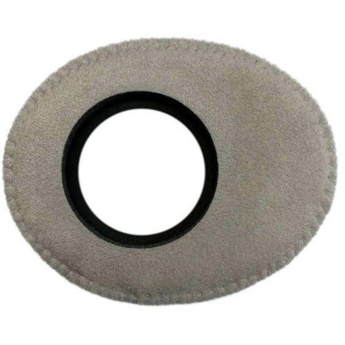 Bluestar Oval Extra Small Viewfinder Eyecushion (Ultrasuede, Gray)
