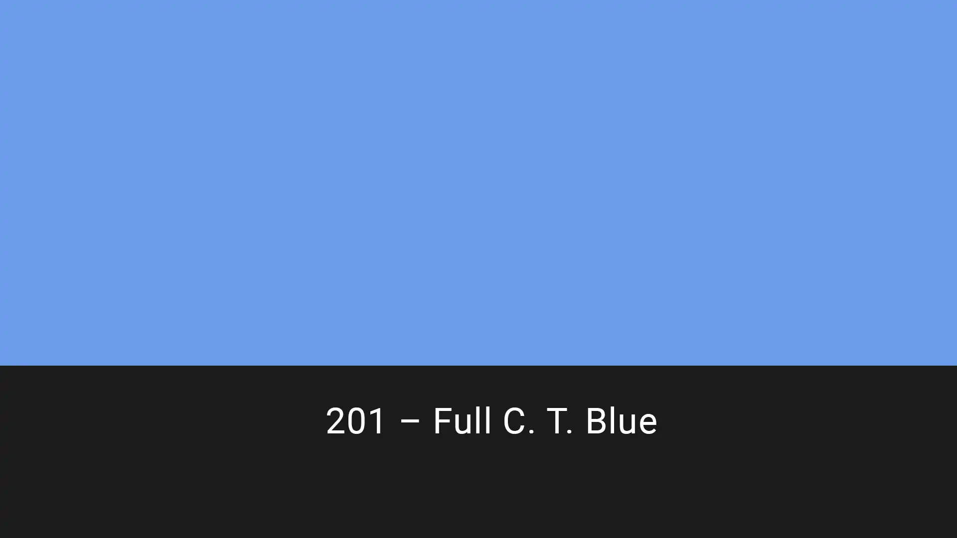 Cotech filters 201 Full C.T. Blue