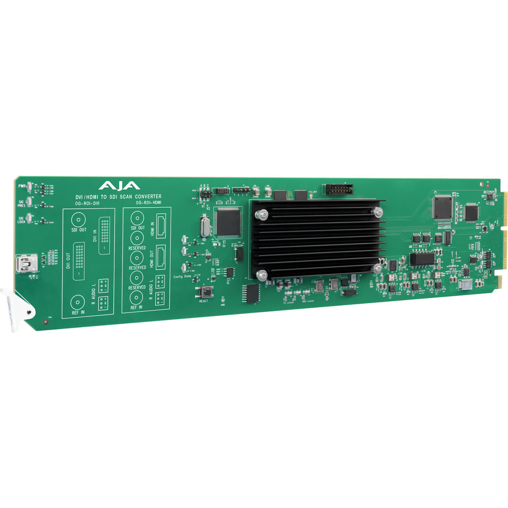 AJA openGear DVI to 3G-SDI Scan Converter Card
