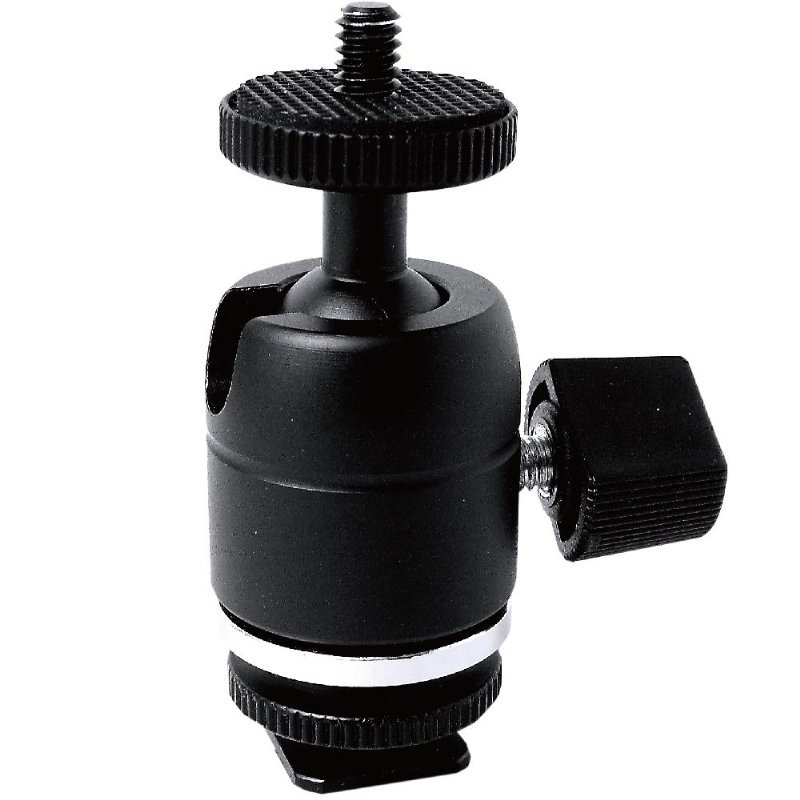 KUPO KS-CB03 MINI BALL HEAD WITH HOT SHOE ADAPTER