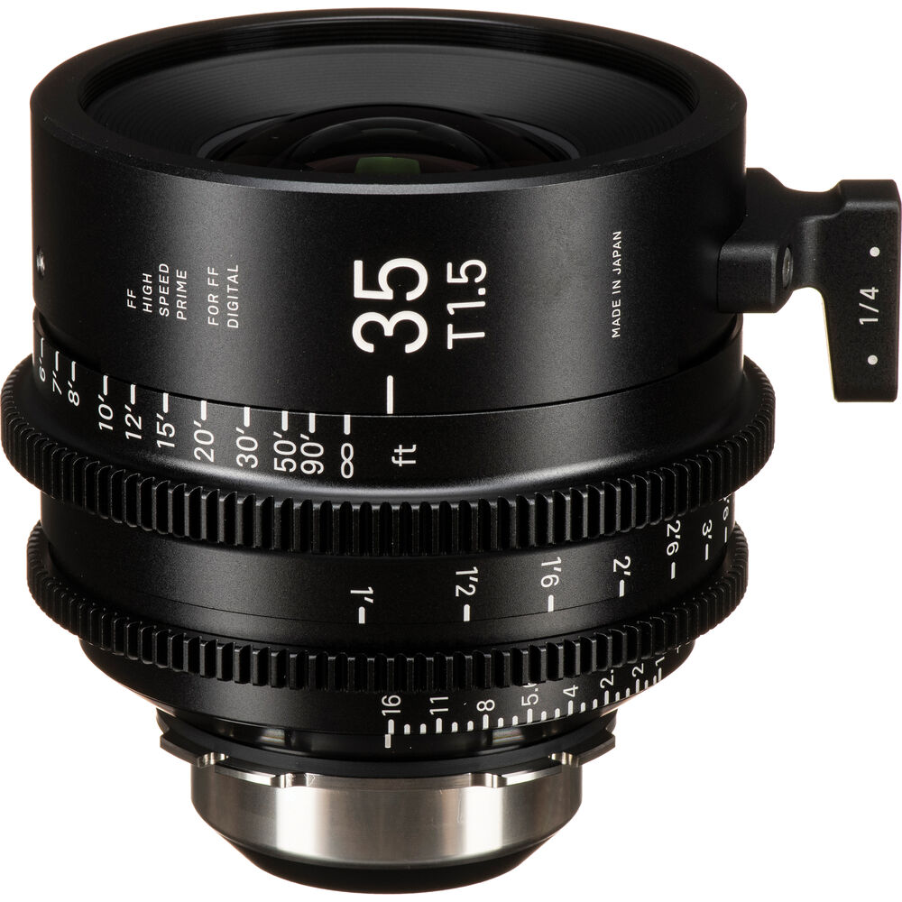 Sigma 35mm T1.5 FF High-Speed Cine Prime with /i Technology (PL Mount, Feet)