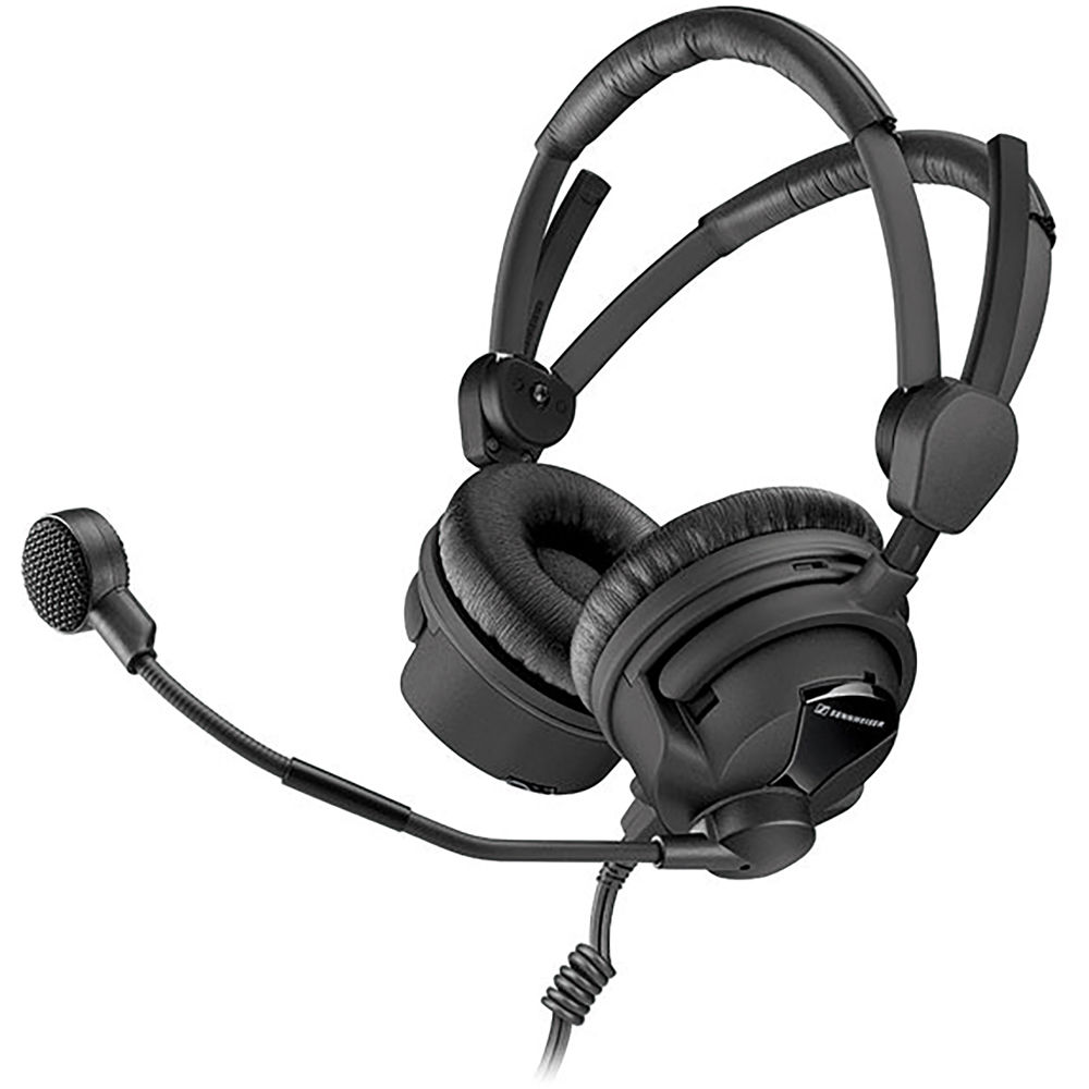 Sennheiser HMD 26-II-600 Professional Broadcast Headset with Dynamic Microphone (No Cable)