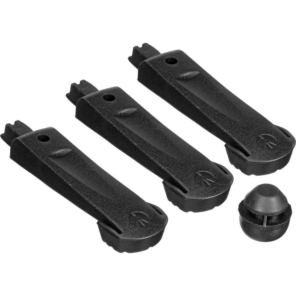 Manfrotto R561,04 Feet and Rubber Caps for 561BHDV and MVM500 Monopods (Set of 3)