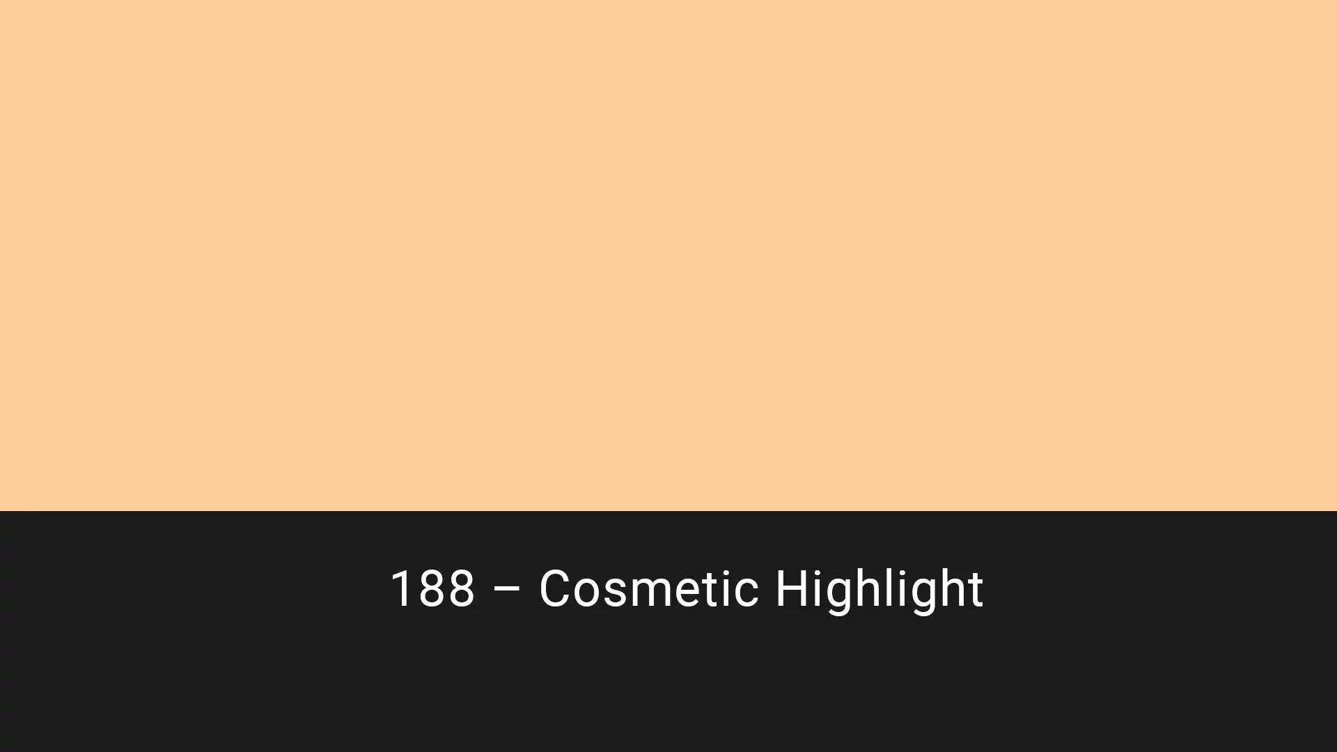 Cotech filters 188 Cosmetic Highlight