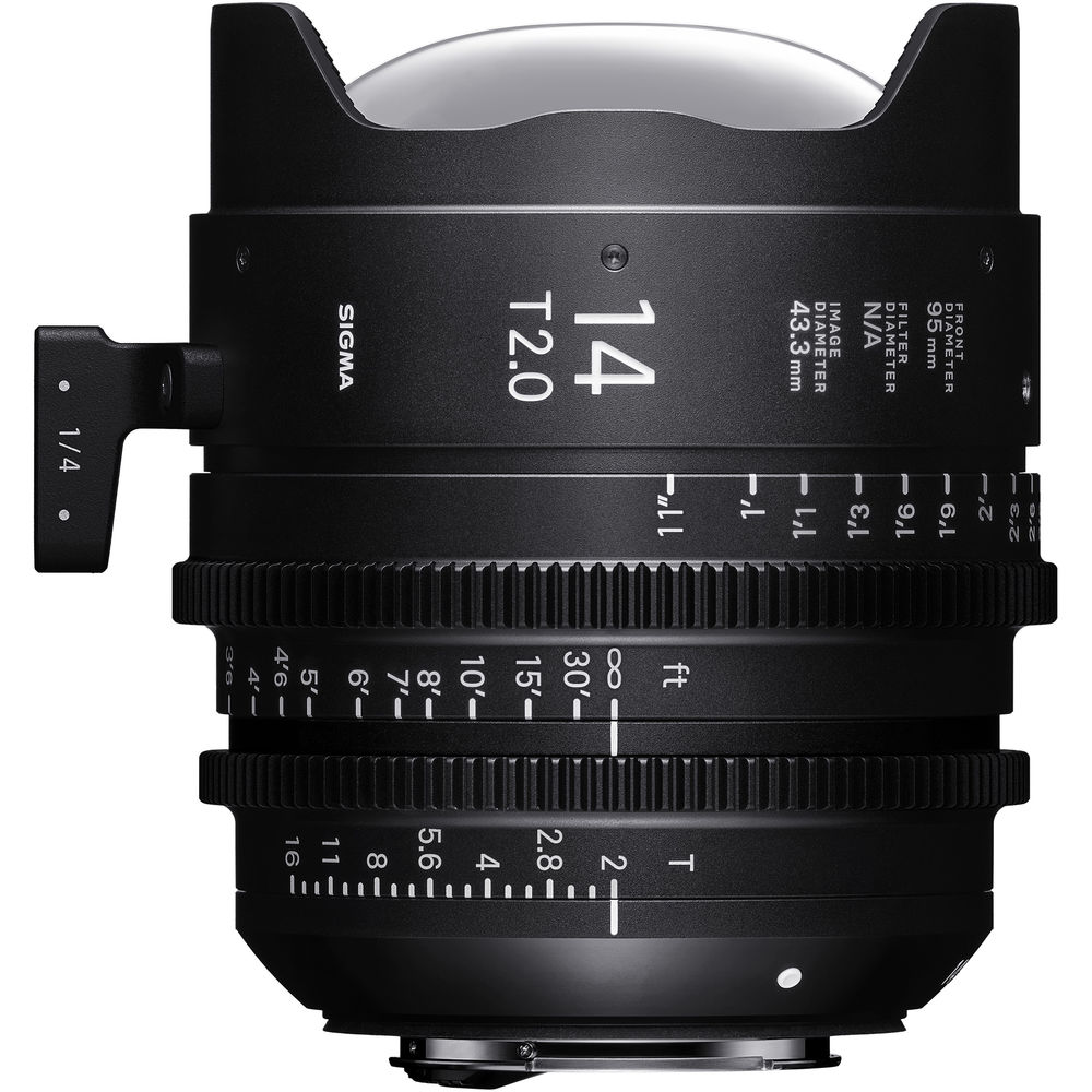 Sigma 14mm T2 Fully Luminous FF High-Speed Prime (Canon EF Mount, Feet)