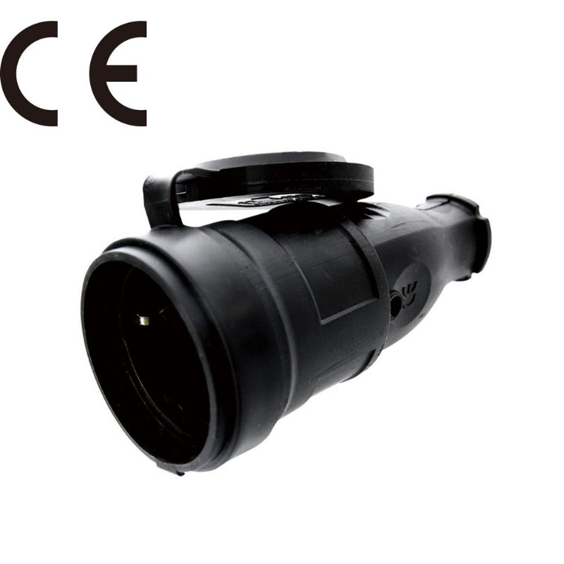 Kupo Schuko Connector Inline Female (Rubber)