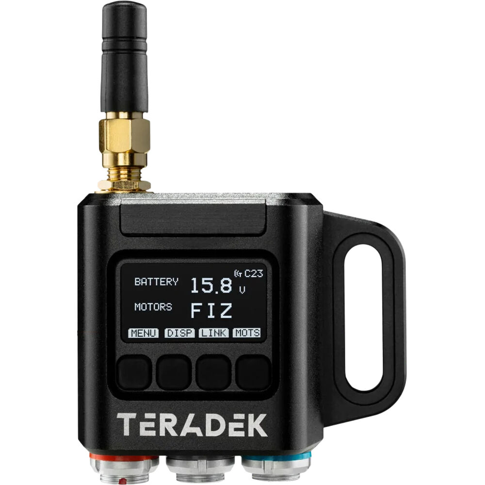 Teradek MDR.S Compact 3-Channel Lens Control Receiver with Bluetooth