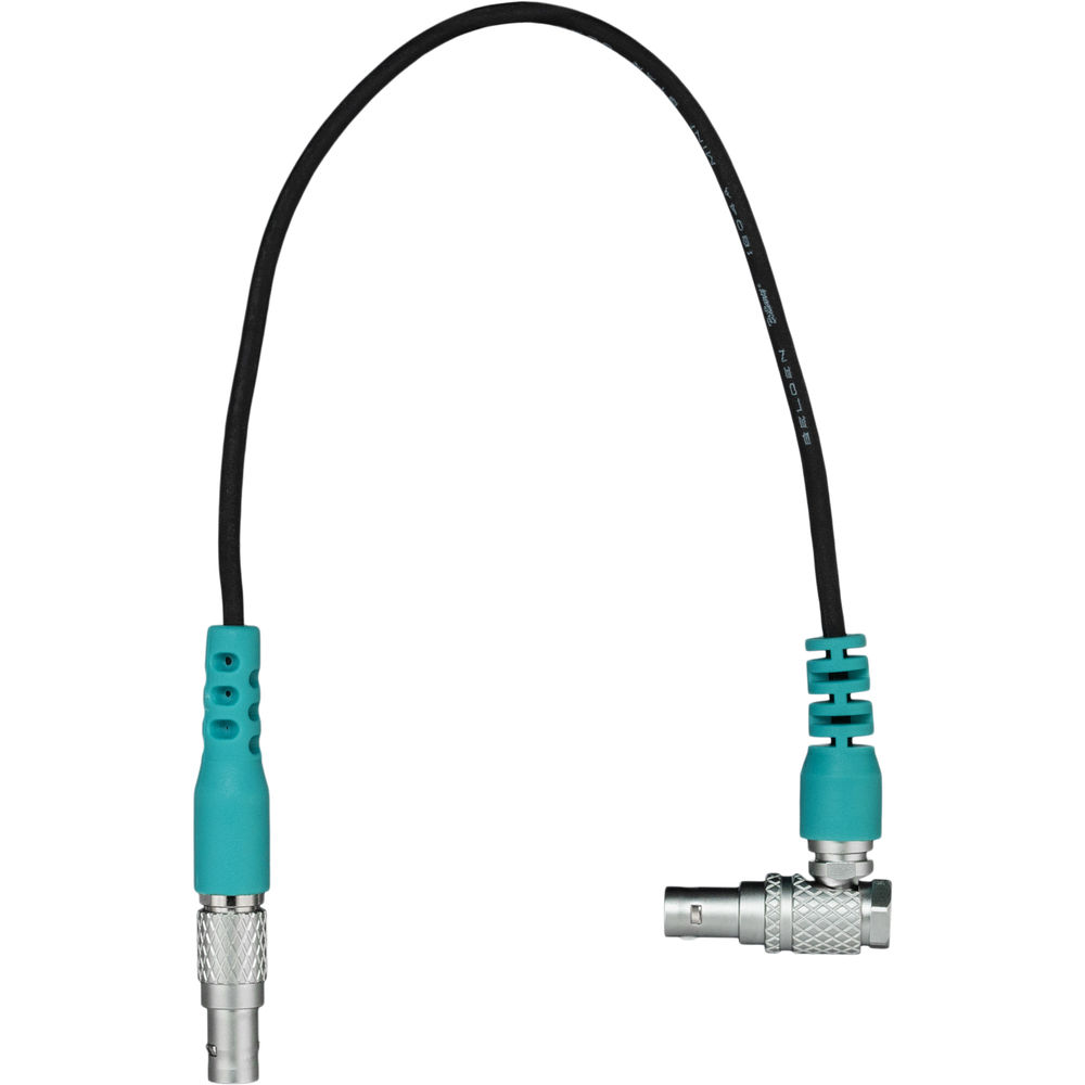Teradek RT 4-Pin Straight to 4-Pin Right-Angle Motor Cable (12")
