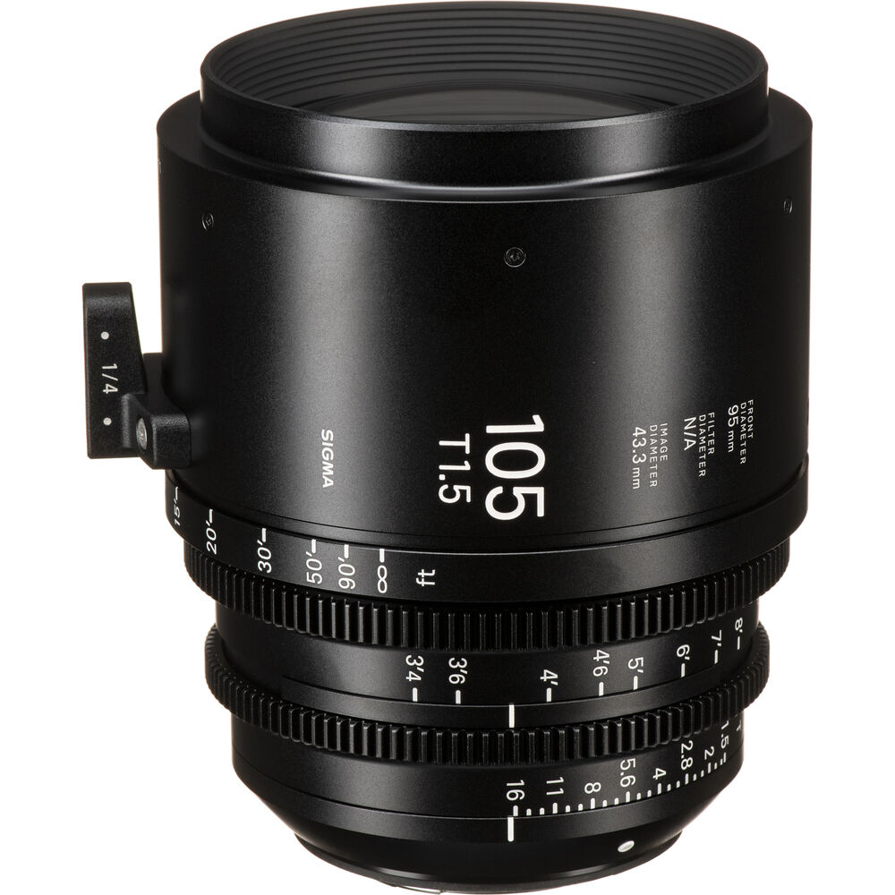 Sigma 105mm T1.5 FF EF Mount High-Speed Prime Lens (Feet)
