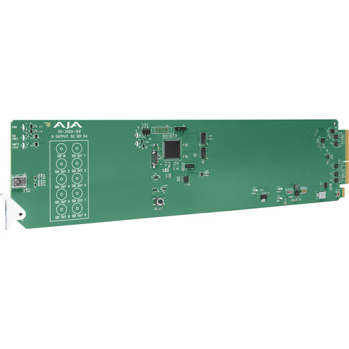 AJA OG-3GDA-1x9 3G-SDI Reclocking Distribution Amplifier Card